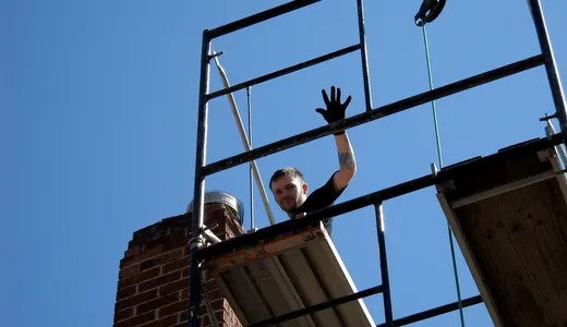 Dan Smart Working on a Chimney